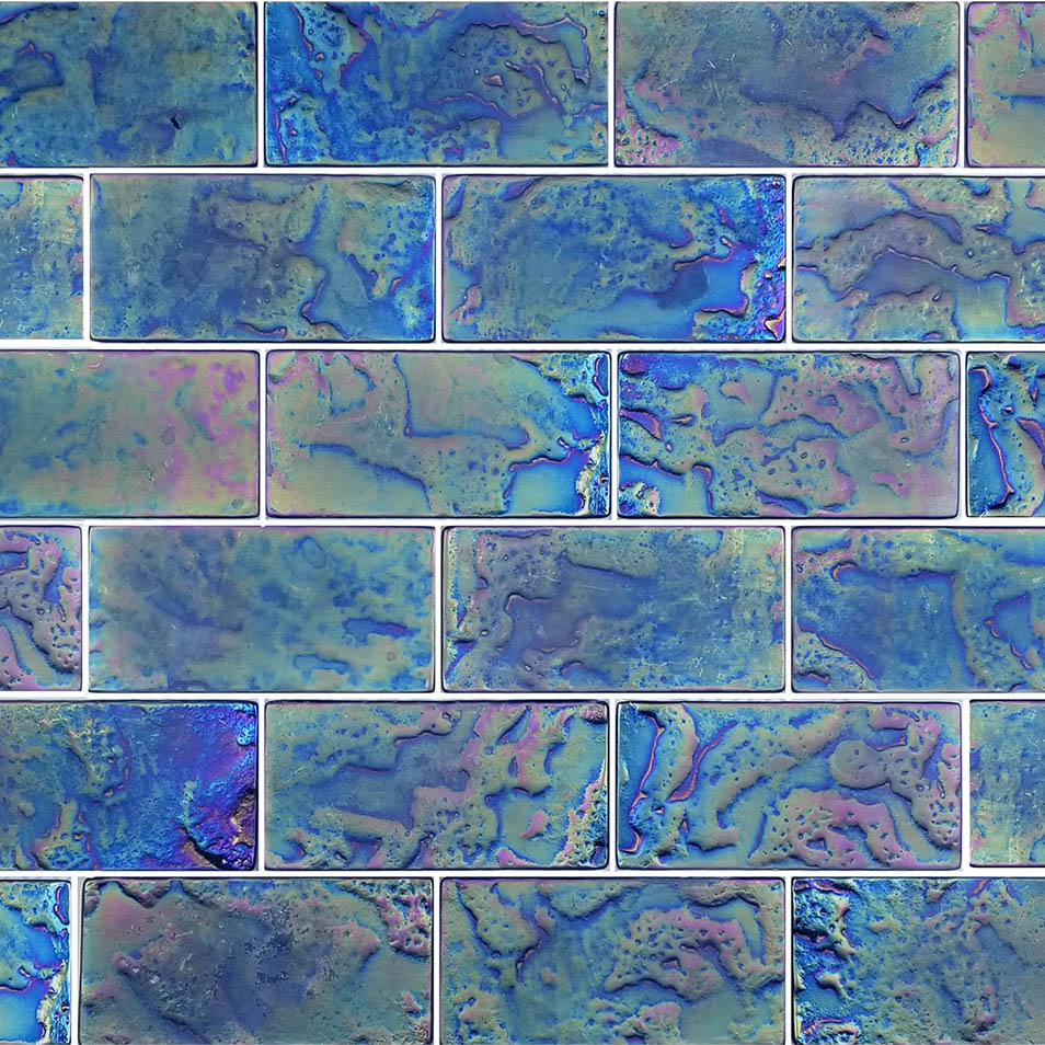 Blue Patina 2" x 4" (Subway Series) Questions & Answers